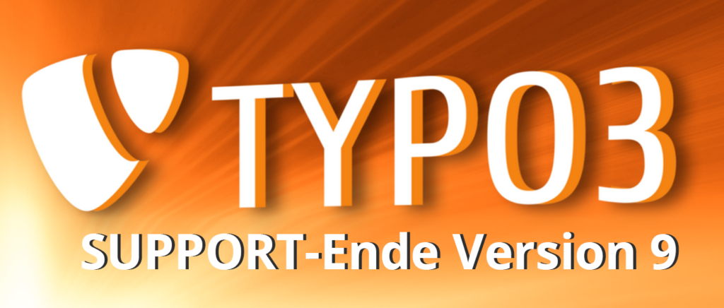 Ende Support TYPO3 Version9