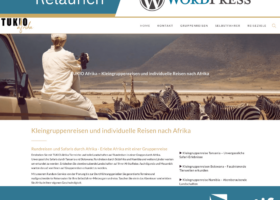 Relaunch WordPress Tukio Afrika