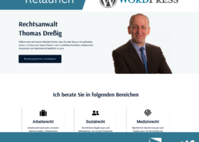 Relaunch WordPress für Rechtsanwalt