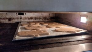 arti Lebkuchen im Backofen