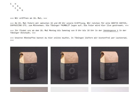 OnlineShop SUEDHANG Kaffee